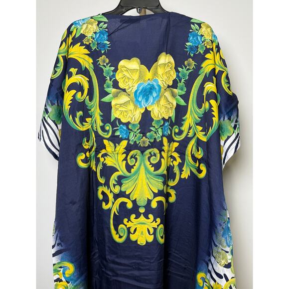 Maxi long Kaftan Women's Maxi Dress, Cover-Ups, One Size - Picture 7 of 7